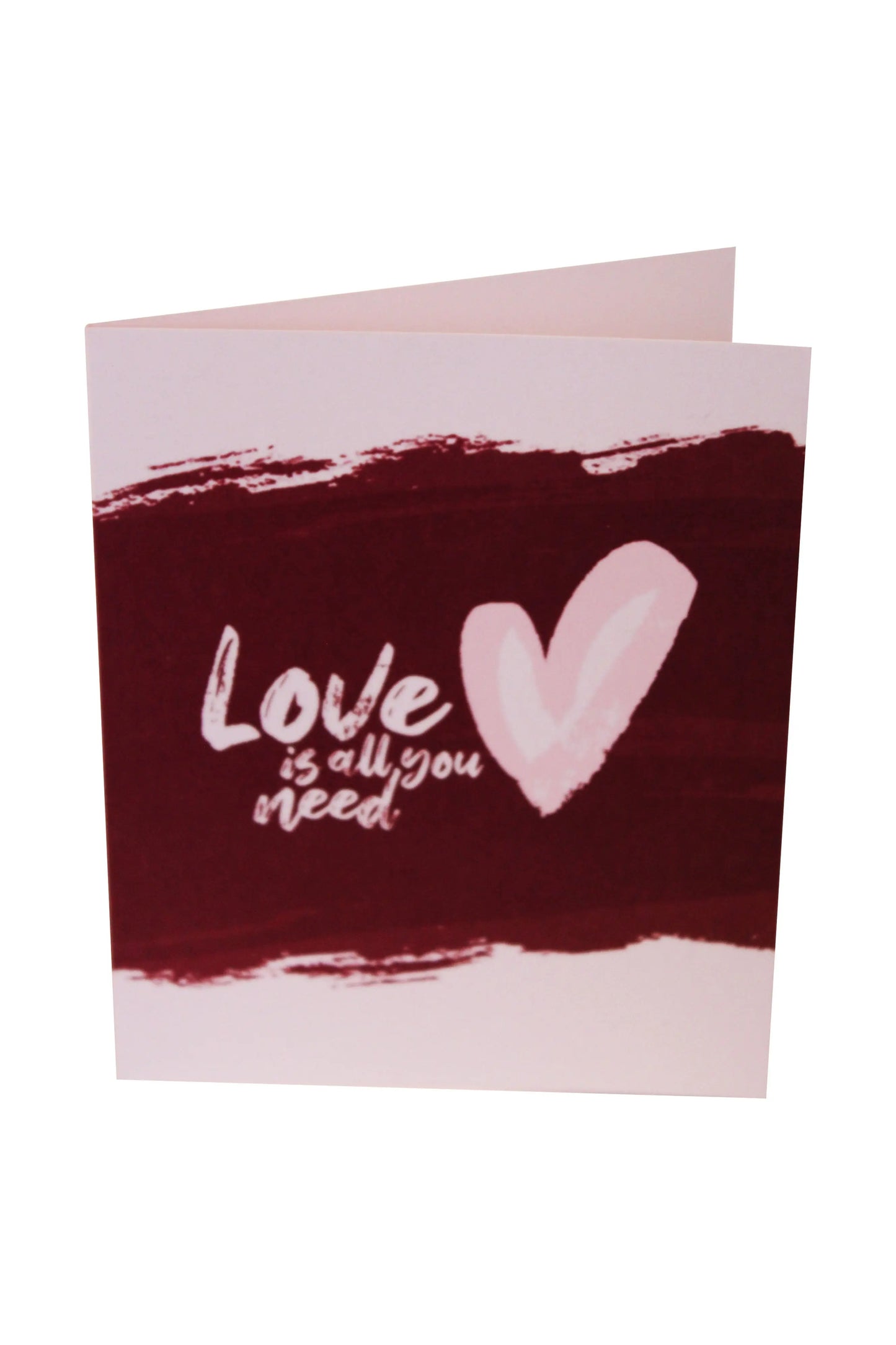 Love is all Greeting card The Sweet World Words