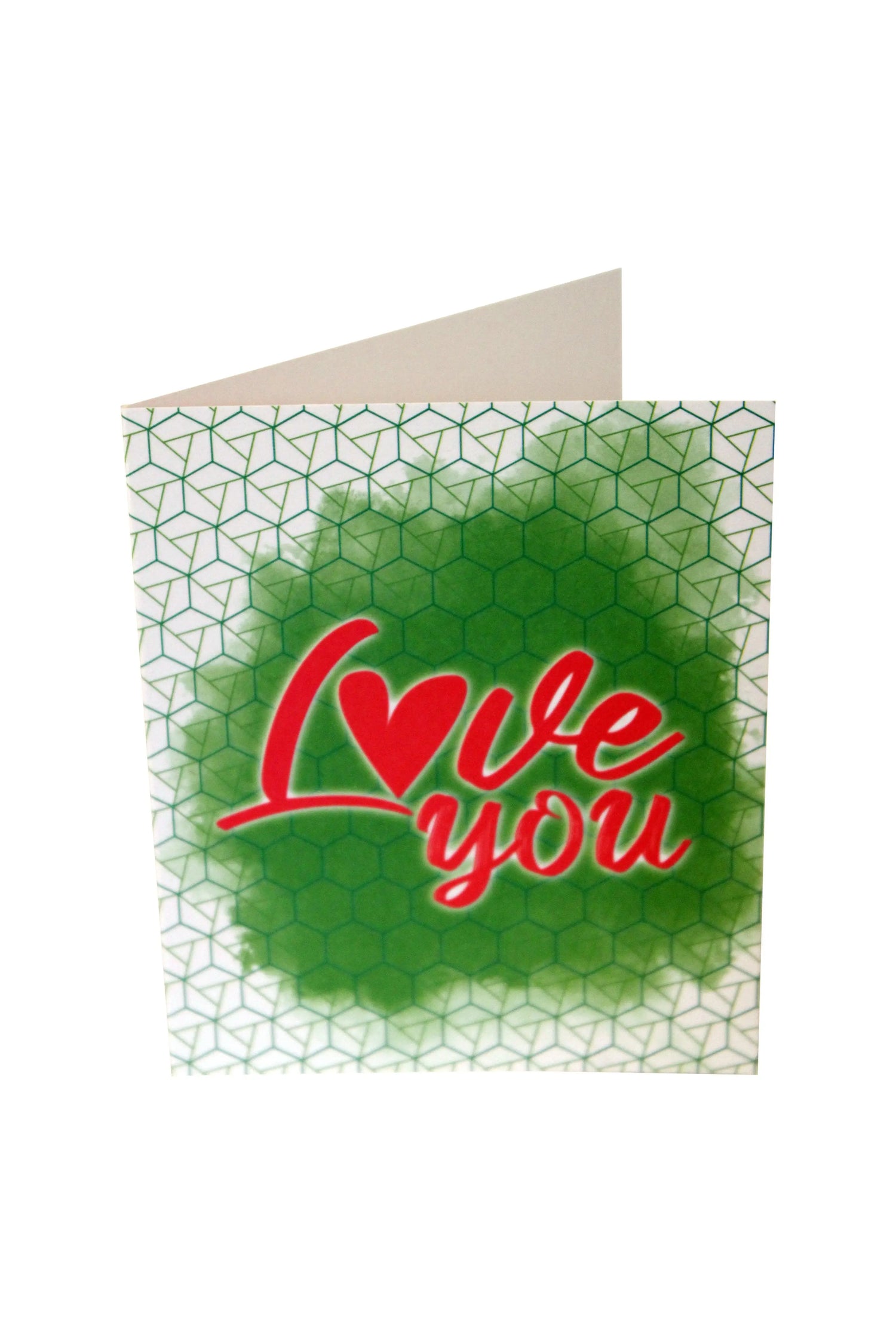 Love you Greeting card The Sweet World Words