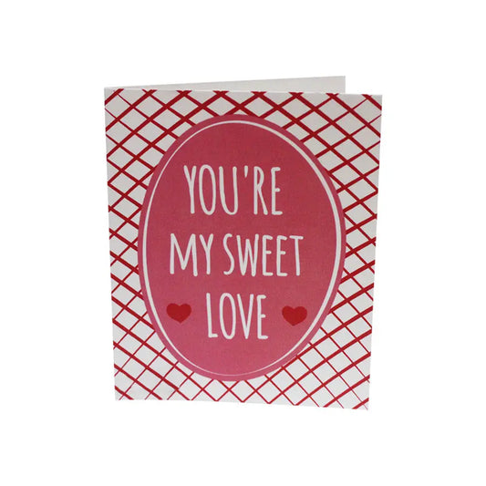 Tarjeta de san Valentín The Sweet World Words